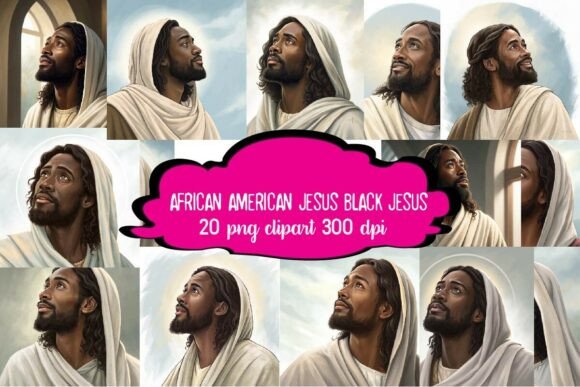 African American Jesus Black Jesus Illustrations