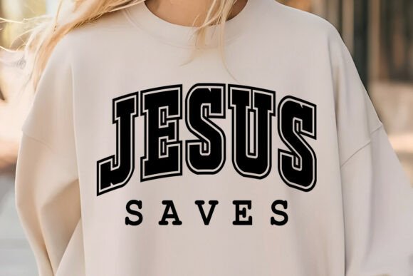 Boho Christian Jesus Saves SVG PNG for Crafts