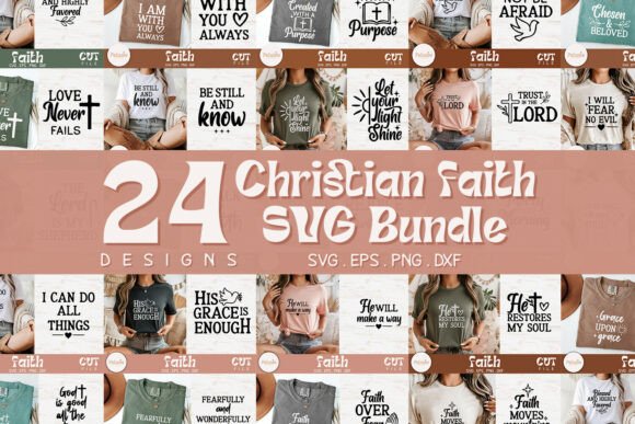 Christian SVG Bundle Scripture Bundle for Crafts