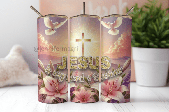 Christian Tumbler Wrap PNG, 20oz Skinny — Tumbler Wraps