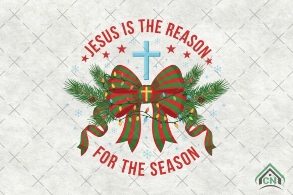 Jesus is the Reason Clipart: Editorial Illustrations