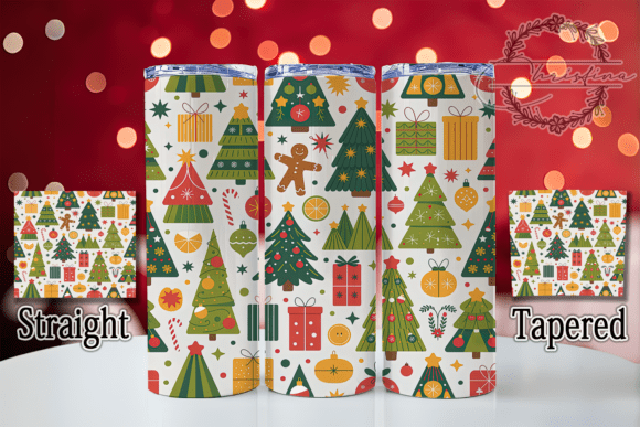 Nativity Tree Christian Christmas Tumbler Wraps