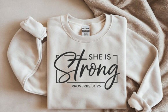 She is Strong SVG, Christian Svg